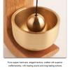 Wireless Jingle Bell Entrance Door Bell Pendant Wireless Doorbell Solid Wooden Doorbell Magnetic Brass Wind Chimes Home Decor