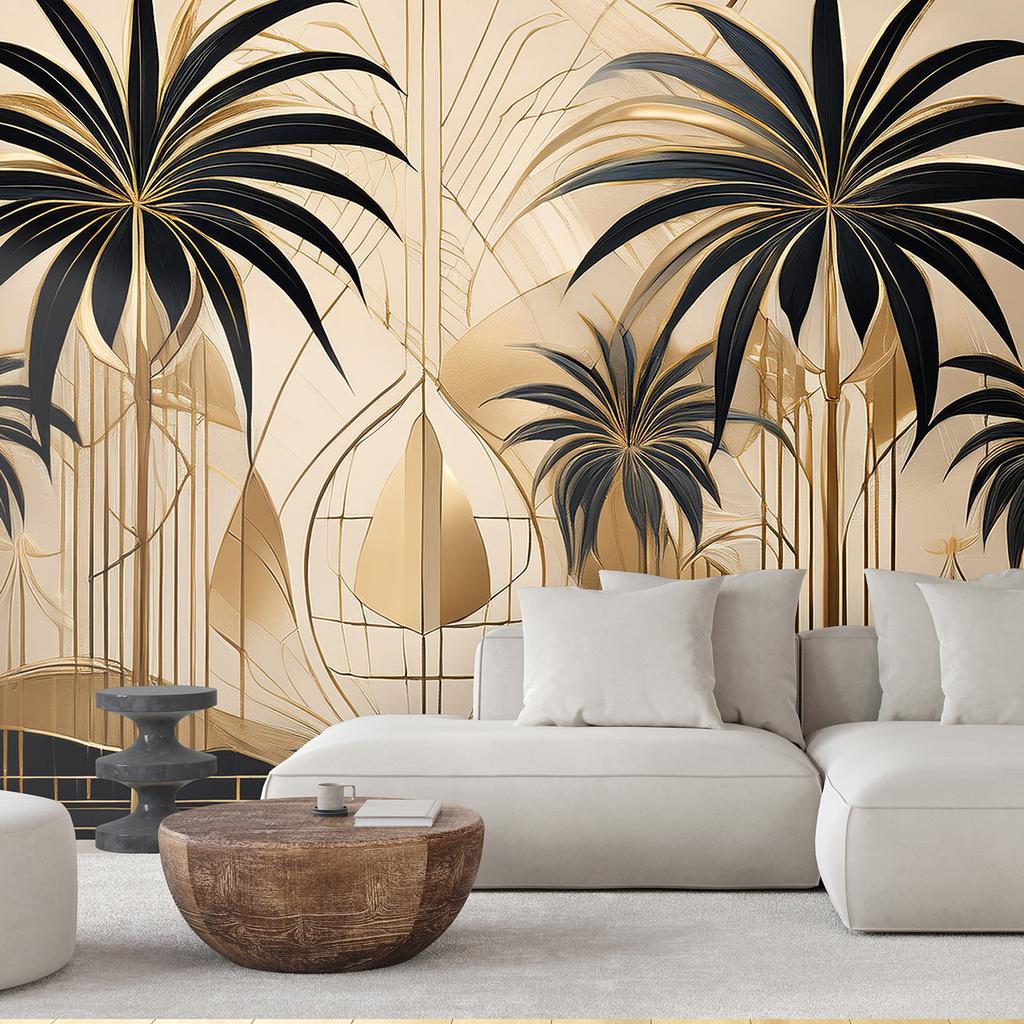 Wallpaper Tropical Landscape Abstract