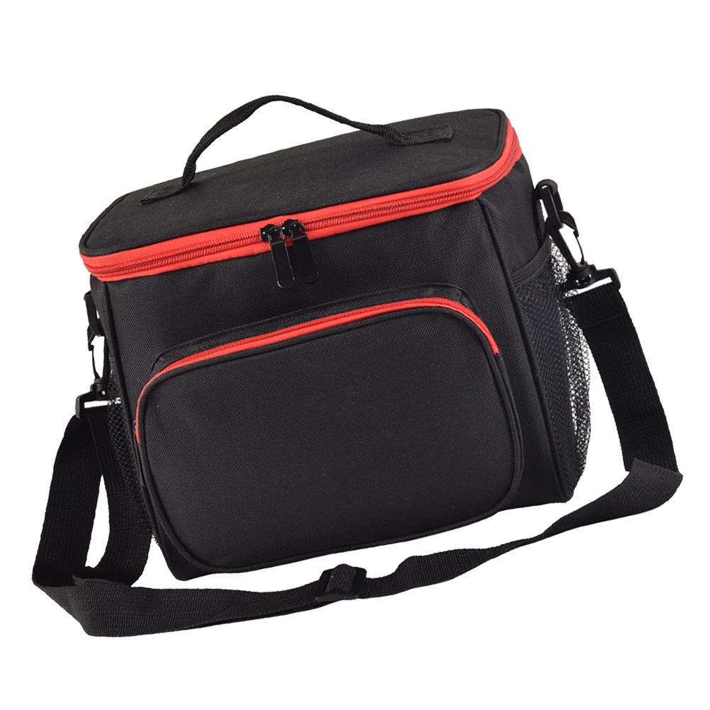 Large Capacity Insulated Lunch Bag For Office School Portable Cold Storage Tote With Handle Premium Reusable Picnic Basket