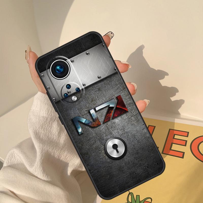 N7 Mass Effect Case For Honor Magic 8 7 6 5 Pro Cover For Honor X9c X9b X9a X8a X8b 50 70 90 200 400 Lite