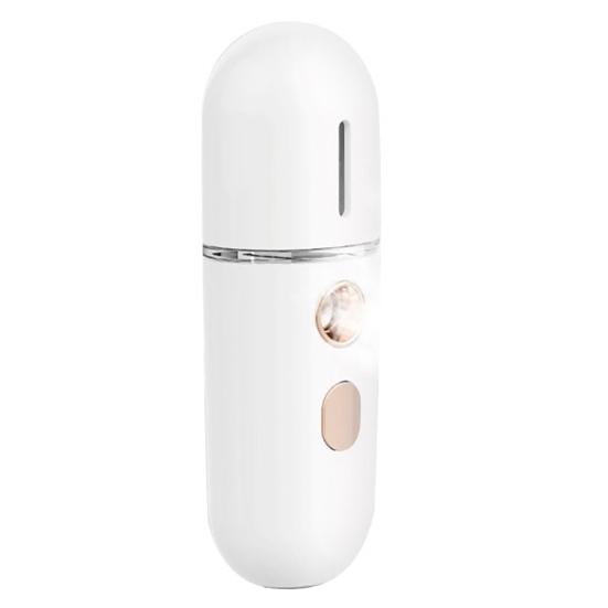 

30 мл мини-портативный увлажняющий спрей-увлажнитель для лица, отпариватель, воздушный диффузор белый