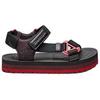 Coach Topia Flat Velcro Beach Sandals Women Sandals Black CK165-W5K