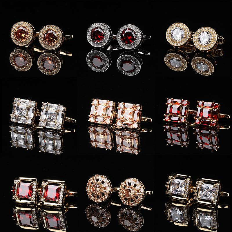Gift Box French Cufflinks Sleeve Spikes Men'S Cuff Buckles Shirt Men'S And Women'S Suit Cufflinks Shirt Cufflinks