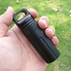 Aluminum Alloy Waterproof Pill Case Portable Sealed Medicine Bottle First Aid Outdoor Storage Container Single Piece Tank Box