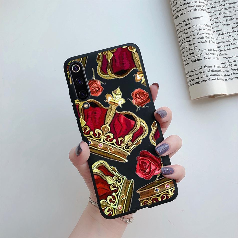 Case For Xiaomi Mi 8 9 Lite SE Fashion Silicone Love Heart Sunflower Phone Case Cute Cover Coque on Mi8 Mi9 9SE 8Lite 9Lite Case