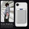 For iPhone 16e Case Compatible with MagSafe TPU+PC Mobile Cover with Card Bag