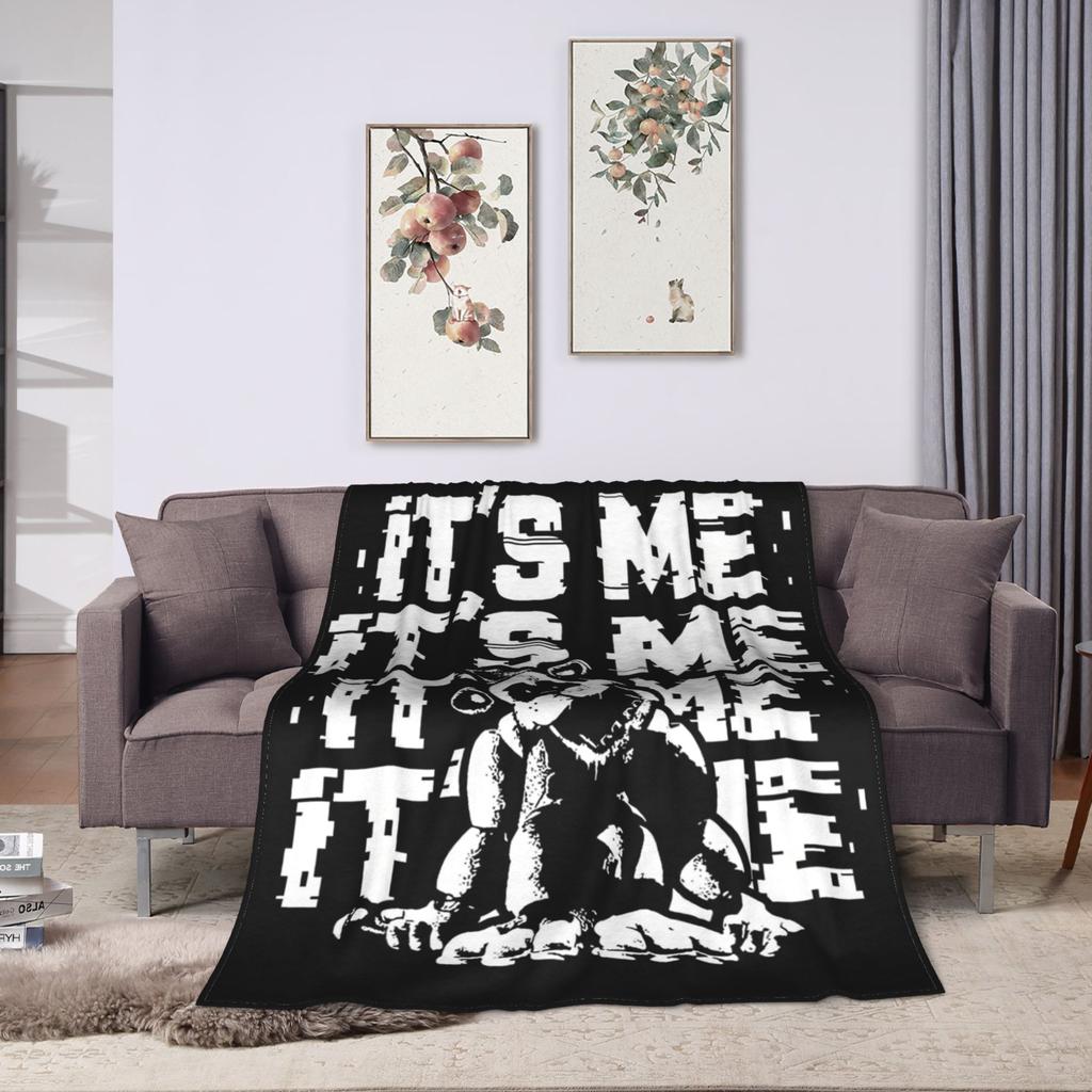 FNAF At Freddys Blankets Velvet Winter Portable Lightweight Thin Throw Blankets for Sofa Office Bedspreads