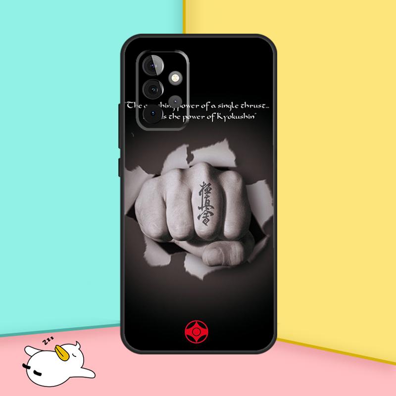 Kyokushin Karate Symbol Case For Samsung Galaxy A15 A55 A35 A52 A32 A12 A16 A26 A36 A56 A53 A33 A13 A14 A34 A54 A17