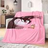 princess Print Flannel Blanket Cartoon Style for Travel Picnics Bedrooms Sofas Beds Chairs Home Decor Unique Gift New
