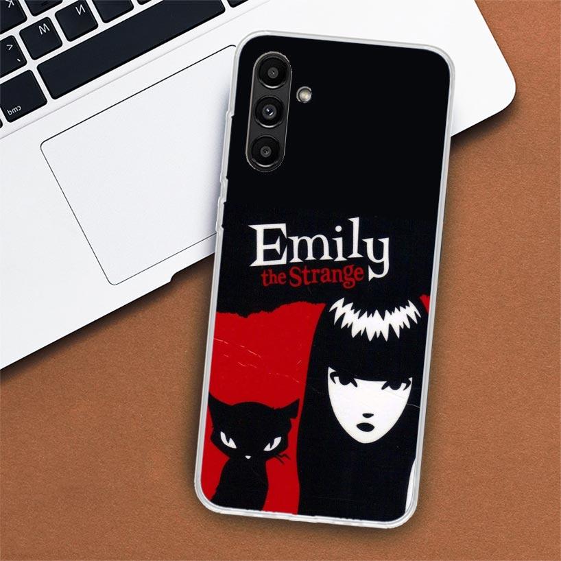Comics Emily The Strange Phone Case For Samsung Galaxy A02S A12 A22 A32 A42 A52 A72 A51 A50S A71 A41 A31 A21S A70S A40 A30S A20E