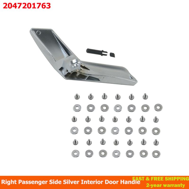 Car Inner Interior Door Handle Repair Kit Matte Right For Mercedes-Benz W204 S204 2047201763