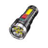 4/5/6LED High Power Led Flashlights Rechargeable Camping Spotlight With Side Light 3 Lighting Modes For Camping Adventure