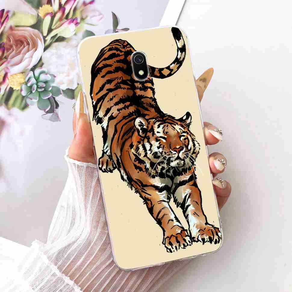 For Xiaomi Redmi 8A Casing 6.22" Cute Cat Painted Cover Soft Silicone Phone Case For Xiaomi Redmi8A Redmi 8A Back Cover Capa