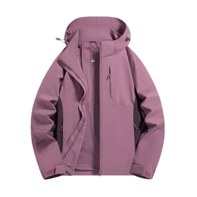 Spring and Autumn Jackets Men's and Women's Windproof and Waterproof Outdoor Mountaineering Jackets