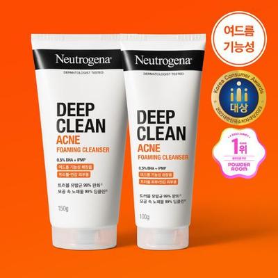 Pianka oczyszczająca Deep Clean Acne 150g Specjalna (+100g)