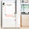 Magnetic Dry Erase Board Fridge Markers White Board Sheet Kitchen Erasable Flexible Refrigerator Magnet Grocery Planner List
