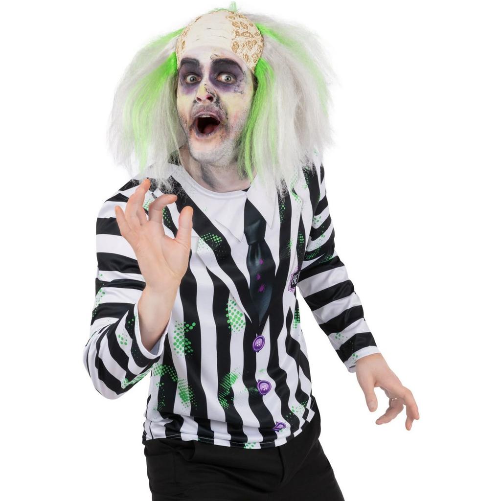 Beetlejuice Unisex Adult Costume Top