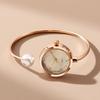Elegant And Fashionable Casual Women'S Watch, Alloy Round, Virtual Digital, Classic Women'S Watch, Valentine'S Day, Birthday, Christmas, Teacher'S Day