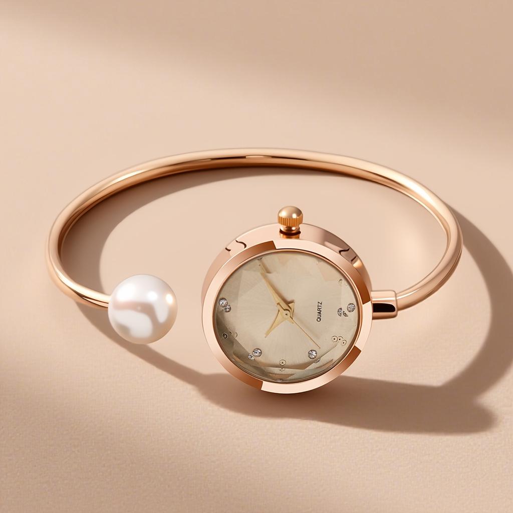 Elegant And Fashionable Casual Women'S Watch, Alloy Round, Virtual Digital, Classic Women'S Watch, Valentine'S Day, Birthday, Christmas, Teacher'S Day