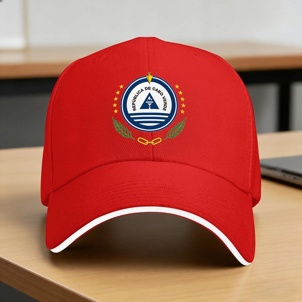Cape Verde Flag Baseball Cap Unisex Adult Custom Logo Trucker Hat Summer Casual Tennis Skate Dropshipping Baseball Caps