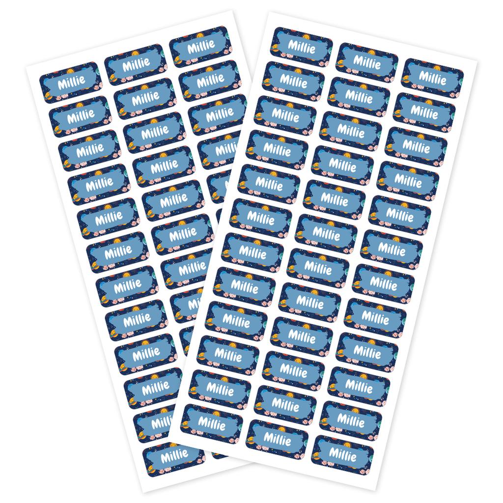 Custom Name Stickers Personalized Waterproof Labels For Water Bottles Notebooks Stationery Storage Boxes And Daily Items
