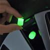 4PCS Luminous Valve Motorcycle Bicycle Bike Car Wheel Tyre Hub Cap Fluorescent Night Glowing Luminous Valve Stem Caps Decoration