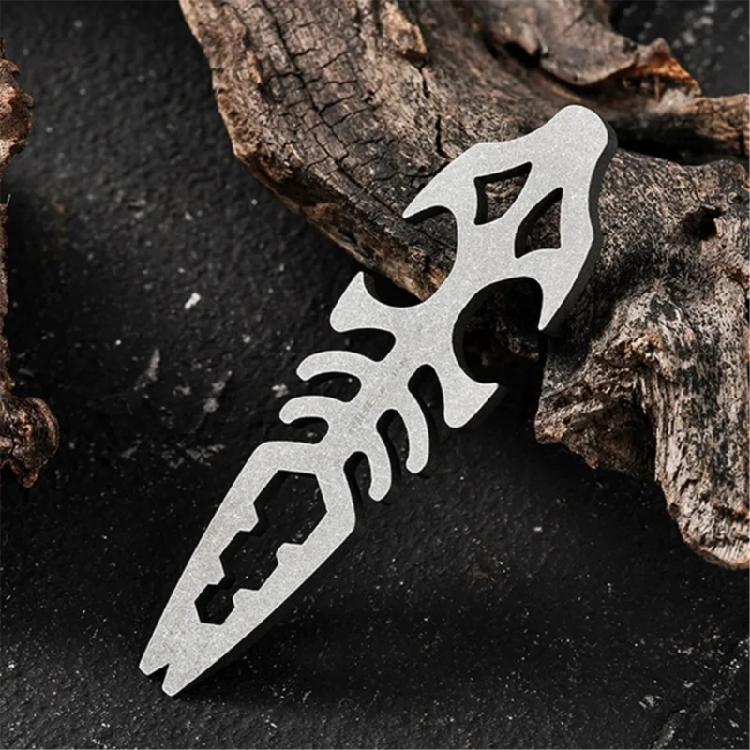 High Strengths Alloys Bottle Opener with Necklace Keychains Survival Tool for Travel and Camping
