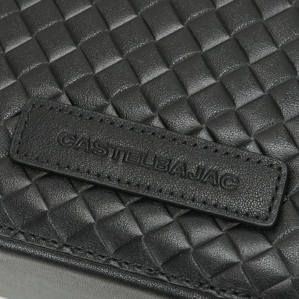 CASTELBAJAC Men's Clutch Pouch Garbo Black