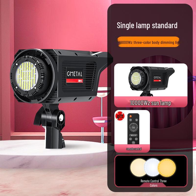 Ultra-Bright Spherical Fill Light for Live Streaming and Photography