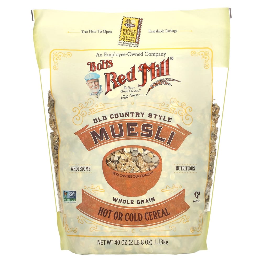 Bob s Red Mill Old Country Style Whole Grain Muesli 1.13kg (40oz) 1.13kg - 1 ea