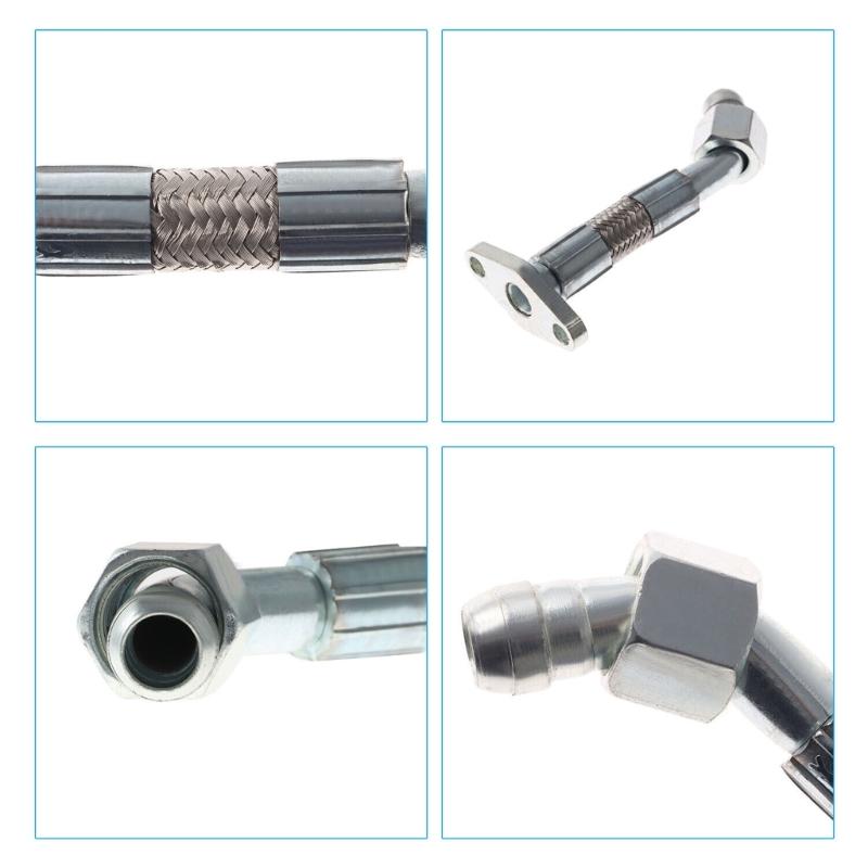 Oil Return Pipe Tube for Golf 038145736C Replacement Engine Turbocharger Oil Return Hose