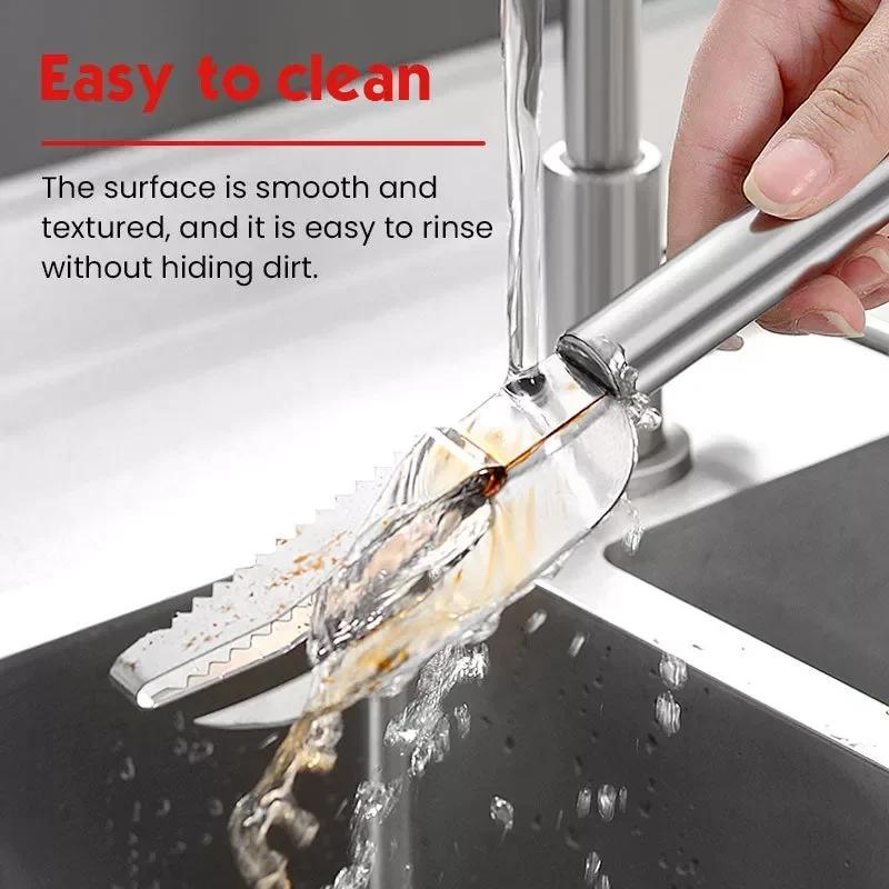 Stainless Steel Fish ScalerCutting and ScrapingDigging KnifeScraperSerrated PeelerScraping and Bone RemovalFish Filleting Tool
