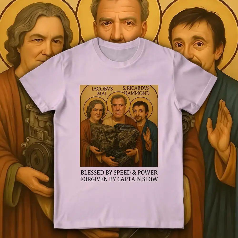 Mode Lustige Meme Grafik Tops Jeremy Clarkson Schütze uns vor Elektromotoren T-Shirt Vintage Täglich Lässig Streetwear Unisex