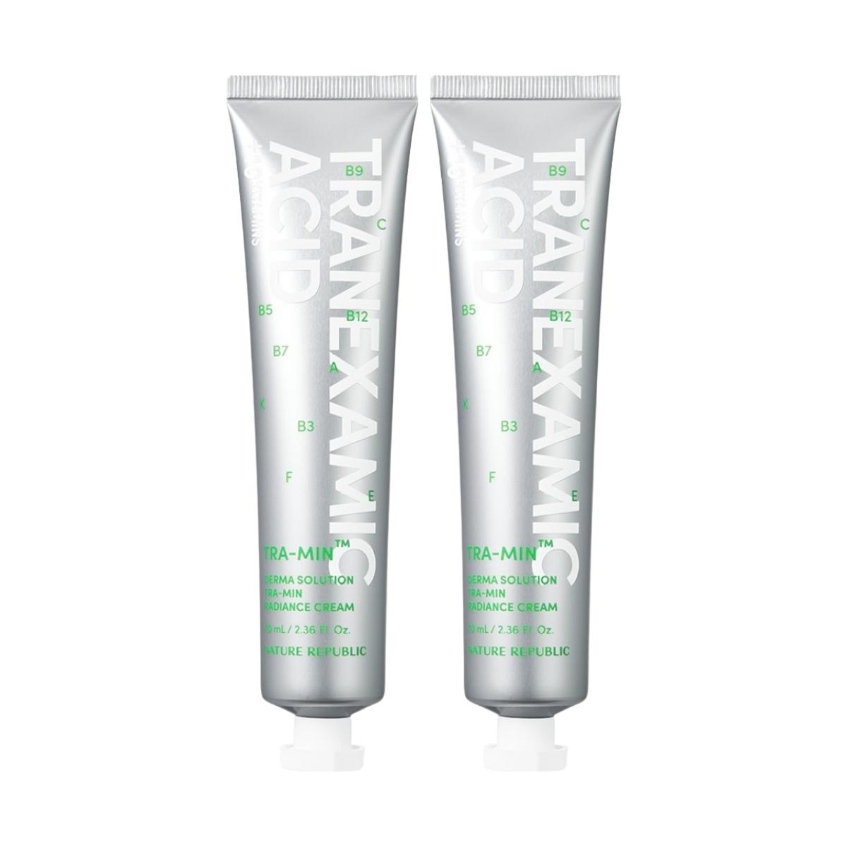 

Nature Republic Derma Solution Tramine Radiance Cream 70ml x 2pcs - Brightening & Even Tone Facial Moisturizer