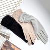 Lengthen Women Sunscreen Gloves Anti-UV Summer Driving Mittens Sun Protection Riding Gloves Girl
