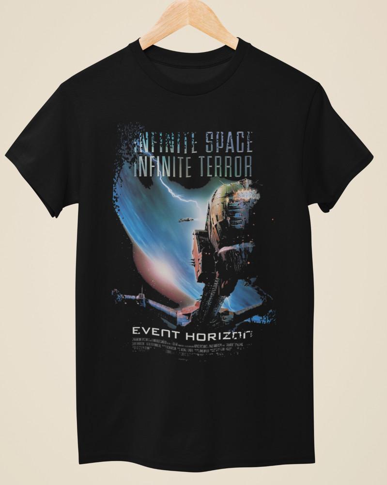 Event Horizon - Movie Poster inspired Unisex Black T-Shirt Unisex T-Shirt XXXL