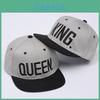 King Queen Embroidered Baseball Cap With Sun Protection For Outdoor Sports