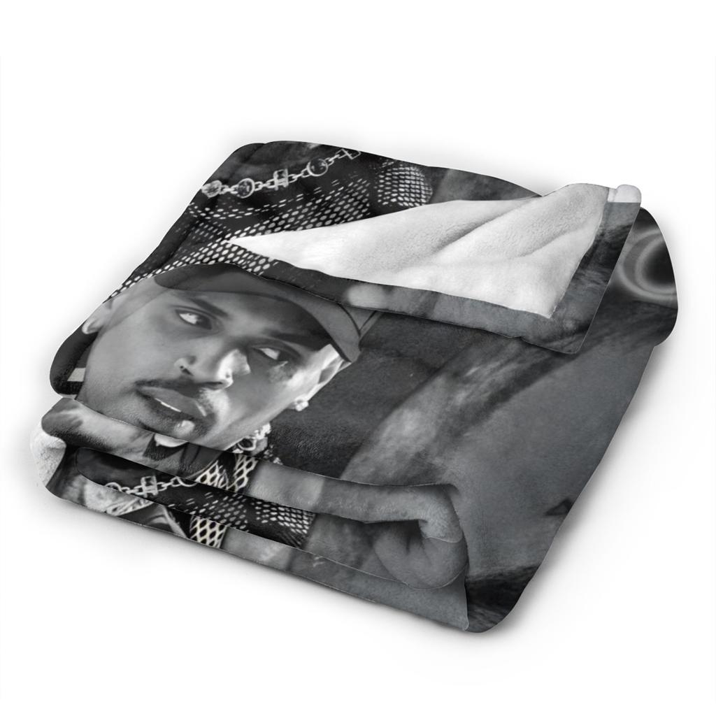 Chris Brown Breezy Bowl Xx Blanket  Airplane Travel Flannel Throw Blanket For Bedroom Soft Custom Quality Bedspread Gift Idea