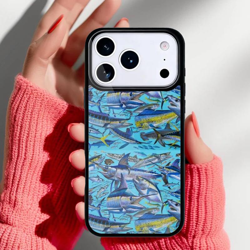 Mahi gamefish Phone Case for iPhone 17 16 15 14 13 Pro Max Back Cover for 12 11 Pro Coque