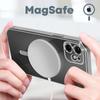MagSafe Case for iPhone 11 - Silicone Camera Protection, Contoured Chrome Silver