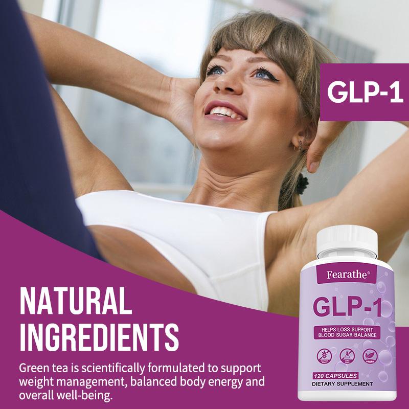 GLP-1 capsules containing berberine help with weight management and blood glucose balance improve metabolism120 vegetarian capsules