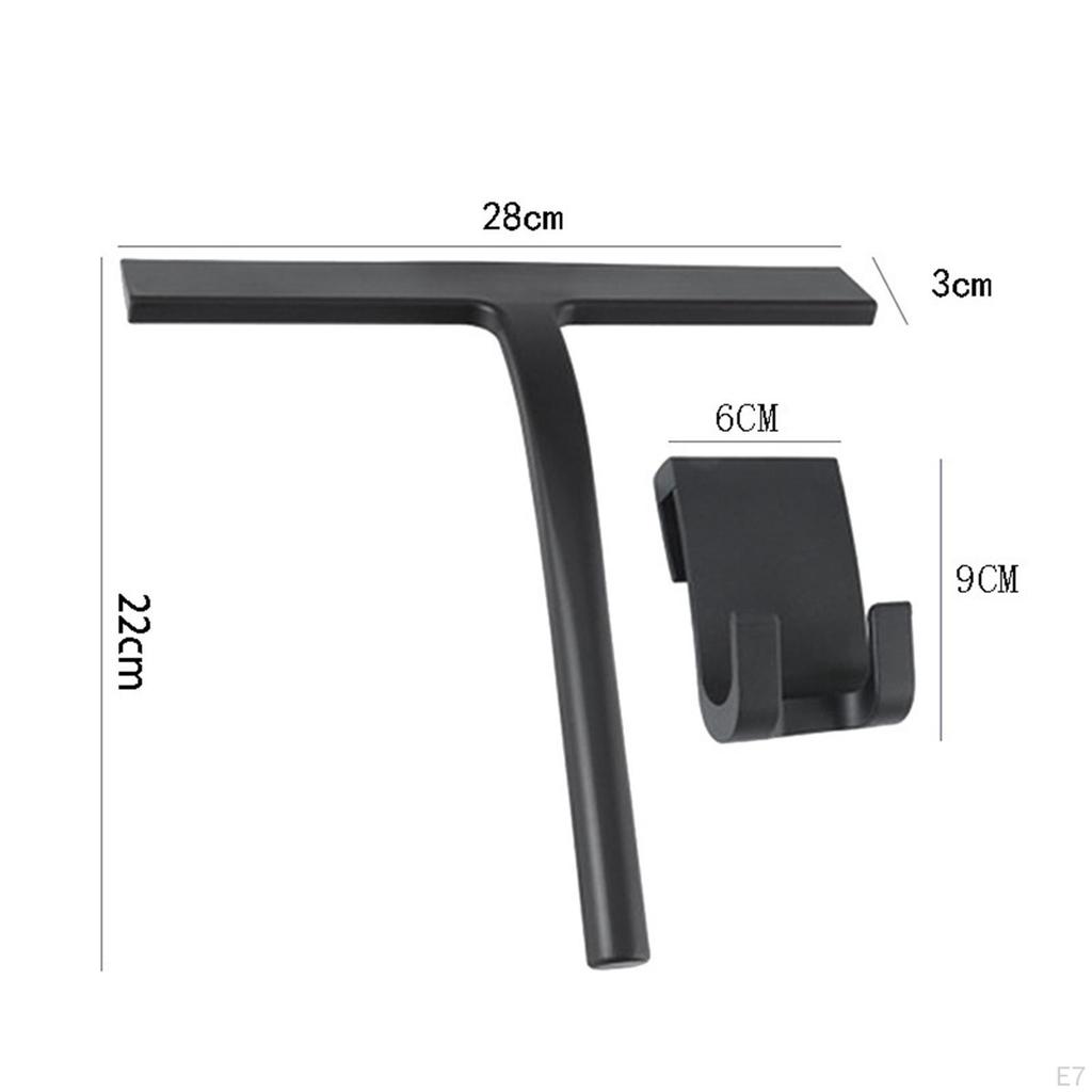 Crystal Clear Shower Squeegee for Bathroom