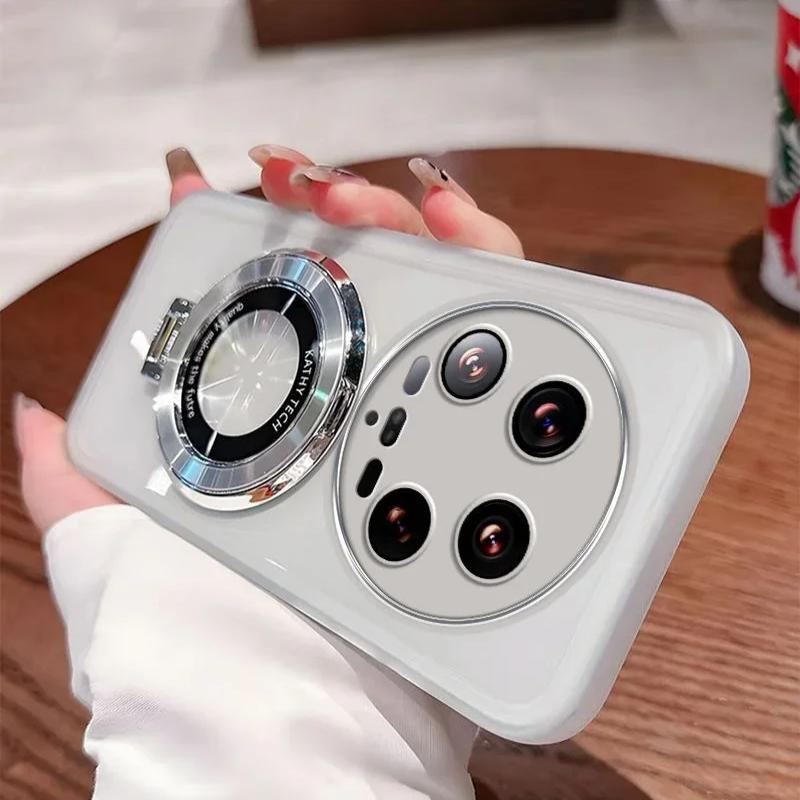 For Xiaomi 15 Ultra 14T 15 Pro Lens Camera Protect Film Transparent Soft Cover for Xiaomi Mi 15Ultra Ring Holder Silicone Bumper