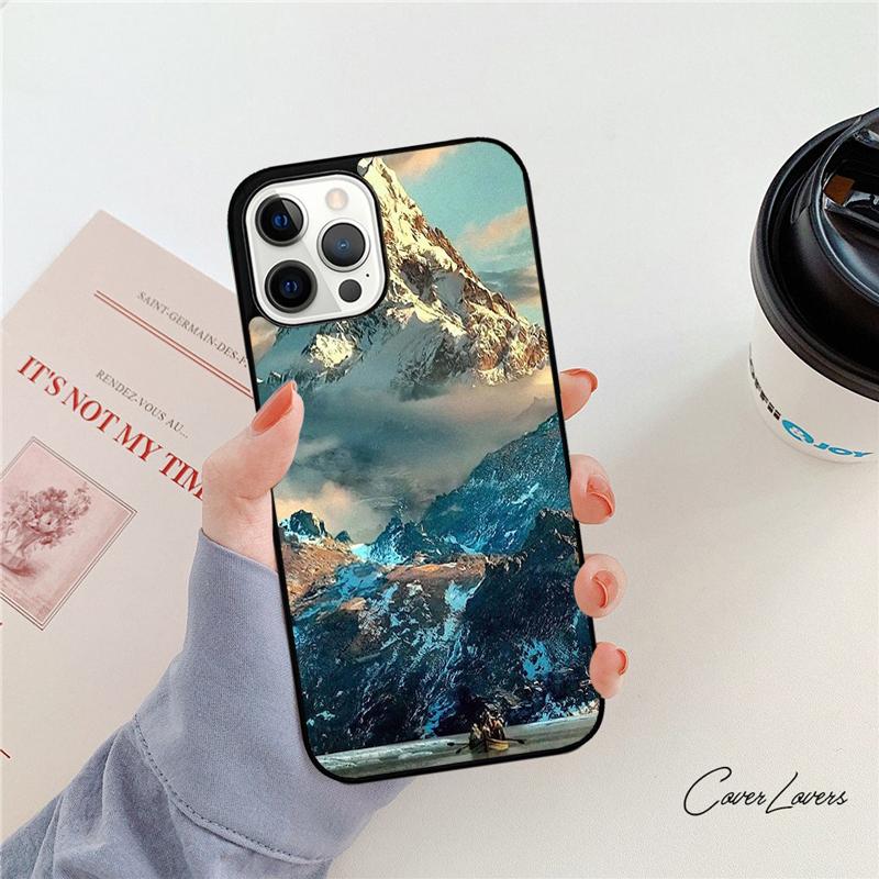 Snow Mountain Phone Case For Apple iPhone 17 Air Pro Max Plus Coque For iPhone 17 Air 14 15 16 13 12 Max Cover