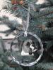 Boxer, German Boxer I - Crystal Bauble with a Photo, Dog Photo In Crystal, Personalized Christmas Tree Ornament by Art-Dog Brand