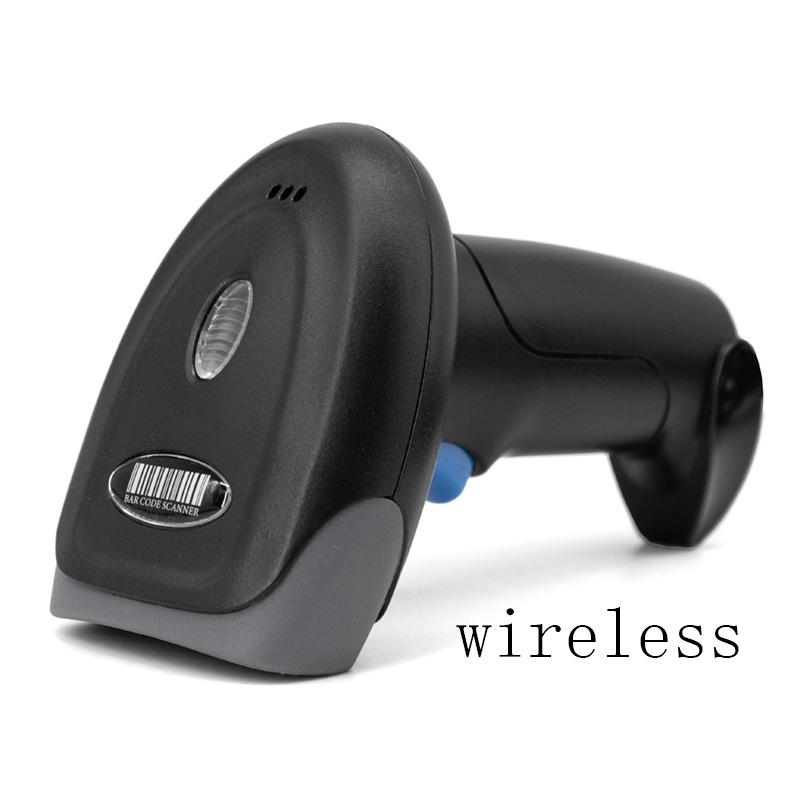 Portable Scanner Wired/Wireless/Bluetooth Reader Handheld QR Scanner 1D 2D Barcode Reader for Mobile Payment Store