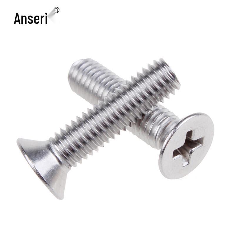 Ancoor 304 Stainless Steel Phillips Flat Head Screws