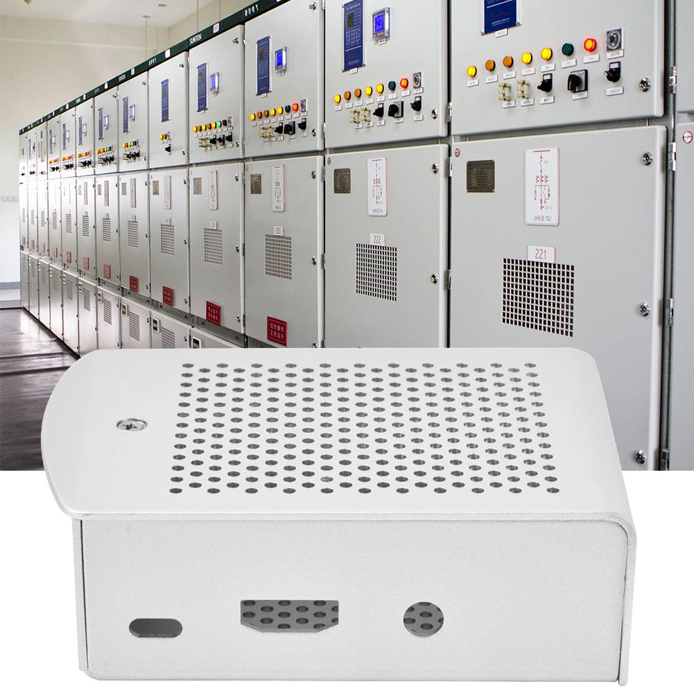 Aluminium Alloy Case with Cooling Bracket Fit for Raspberry Pi 3 Model B B+(Silver)