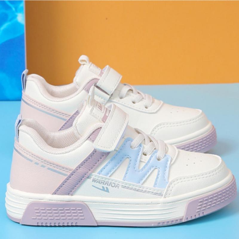 Warrior Color Matching Board Shoes Spring and Autumn New Student Versatile Casual Shoes Girls Soft-soled White Shoes