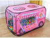 Kids' Indoor Car Tent Playhouse - Foldable Baby Pool & Play Space